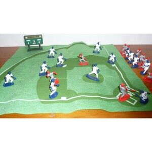 Kaskey Kids Baseball Guys Red & Blue Players & Field Scoreboard Complete 2005